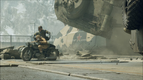 Metal Gear Solid Delta Snake and EVA 4K Desktop Wallpaper