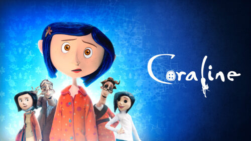 Coraline Movie Characters 4K Desktop Wallpaper