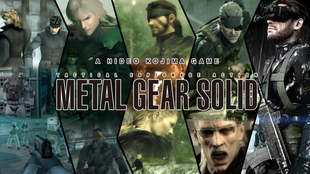 Metal Gear Solid Series Montage 4K Wallpaper