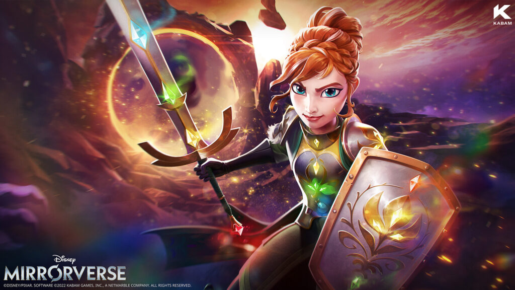 Anna from Disney Mirrorverse Desktop Wallpaper