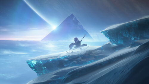 Destiny 2 Beyond Light Pyramid Landscape 4K Wallpaper