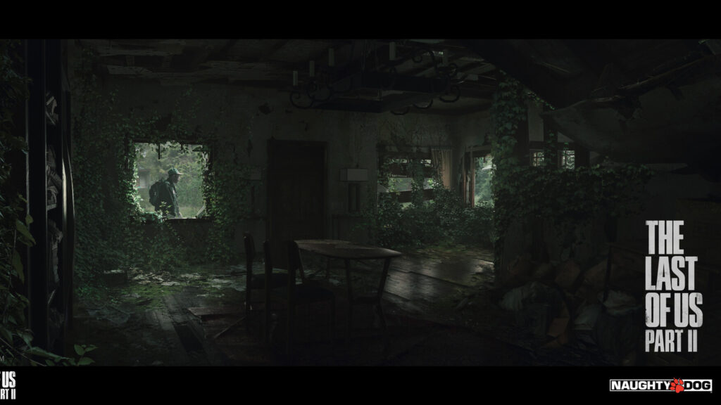 The Last of Us Part II Abandoned Interior 4K Wallpaper