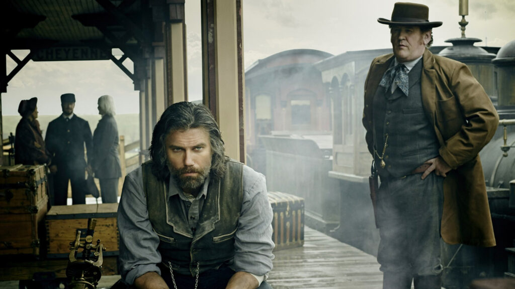 Cullen Bohannon and The Swede in Hell on Wheels Desktop Wallpaper