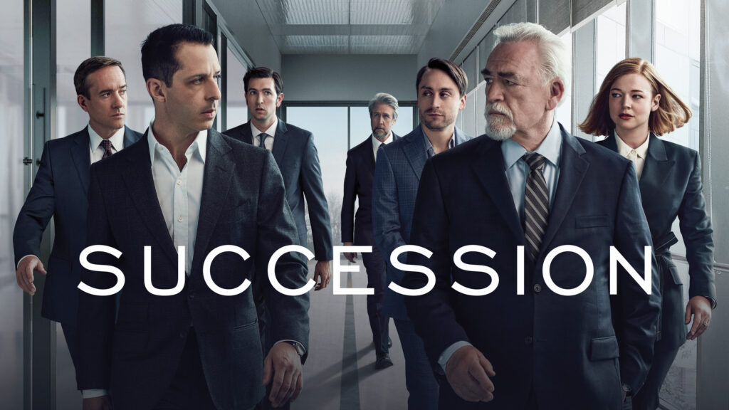 Succession HBO Cast Members Desktop Wallpaper