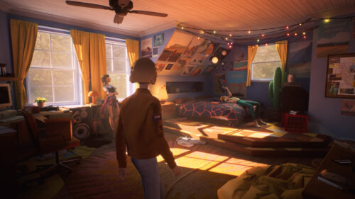 Life is Strange Double Exposure Bedroom Scene Desktop Wallpaper
