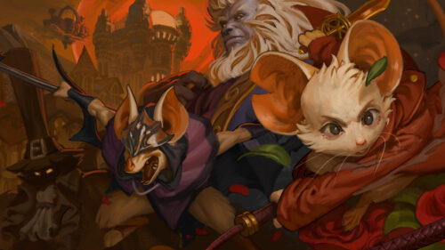 Fantasy Creature Adventure Dark Castle Desktop Wallpaper