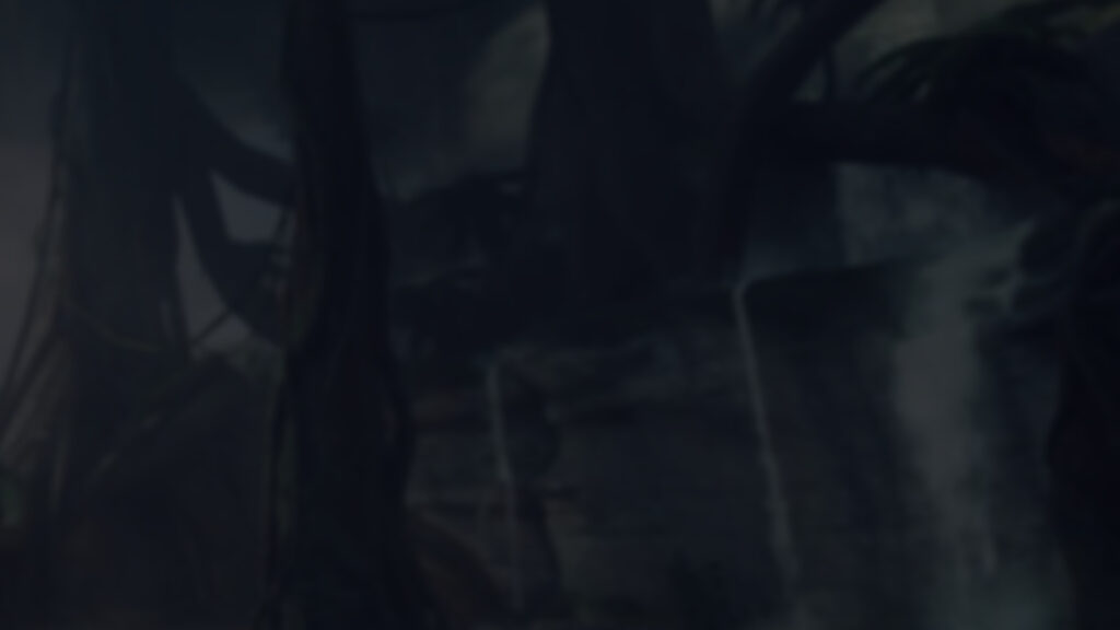 Dark Fantasy Forest Ruins Desktop Wallpaper