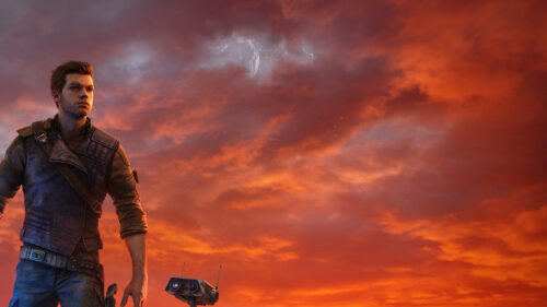 Star Wars Jedi Cal Kestis Sunset View Desktop Wallpaper