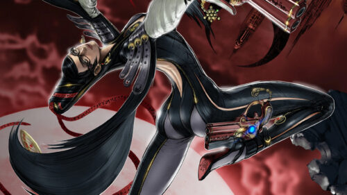 Bayonetta Action Pose Digital Art PC Wallpaper
