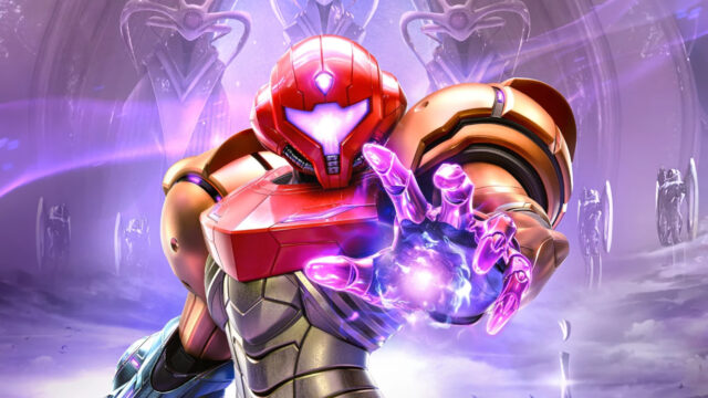 Samus Aran Metroid Dread Suit Illustration Desktop Wallpaper