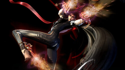 Dynamic Bayonetta Combat Action 4K PC Wallpaper