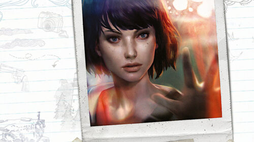 Max Caulfield Polaroid Style Aesthetic Desktop Wallpaper