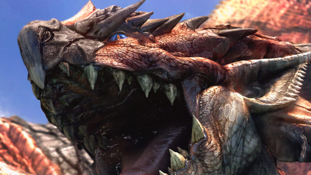 Fierce Red Wyvern Dragon Close-up Detailed 4K Wallpaper