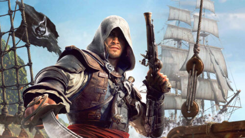 Assassin’s Creed IV Black Flag Edward Kenway Pirate 4K Wallpaper