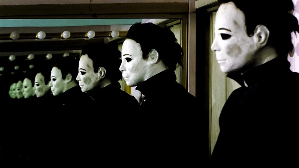 Michael Myers Reflection Illusion Desktop Wallpaper