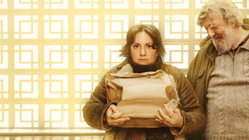 Lena Dunham and Stephen Fry in Treasure Planet Desktop Wallpaper
