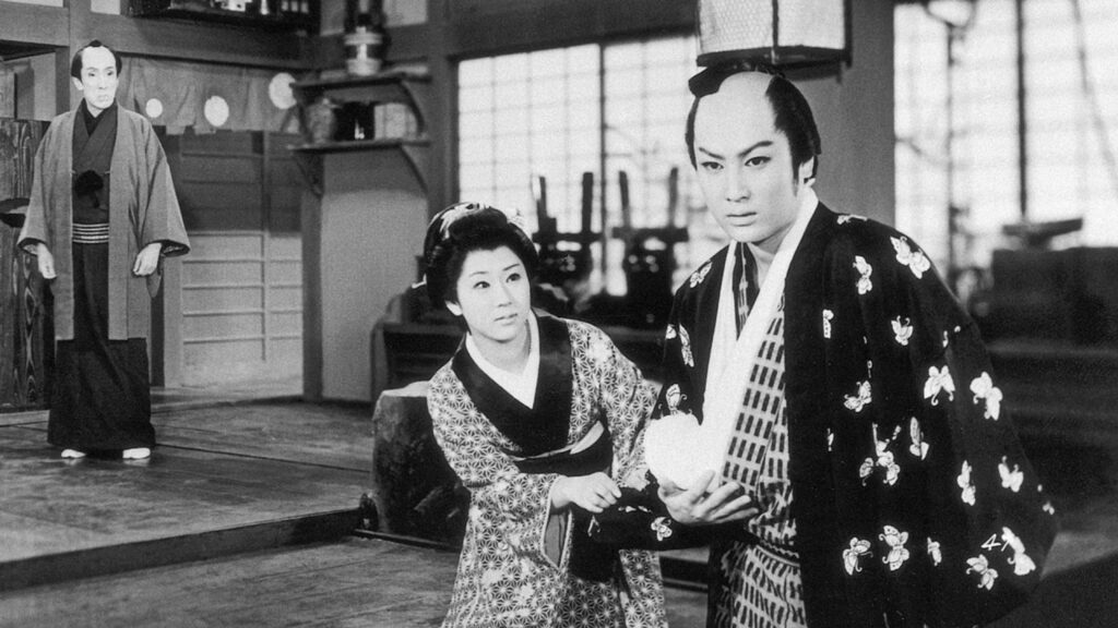 Classic Japanese Cinema Scene 4K Desktop Wallpaper