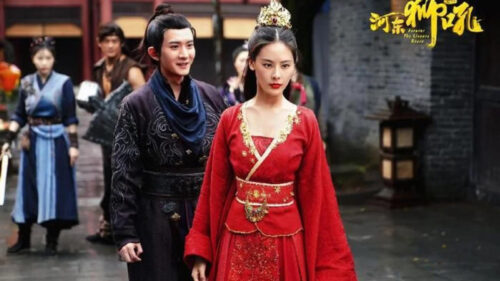 Chinese Period Drama Romantic Couple 4K Desktop Wallpaper