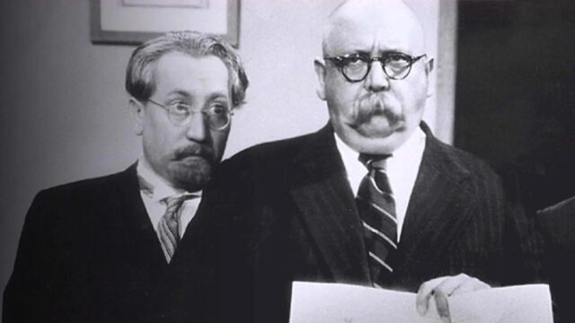 Grigory Zinoviev and Lev Kamenev Historical Desktop Wallpaper