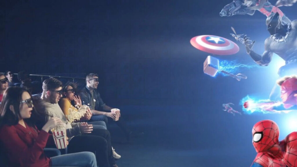 Marvel Cinematic Universe Movie Theater Experience Desktop Wallpaper
