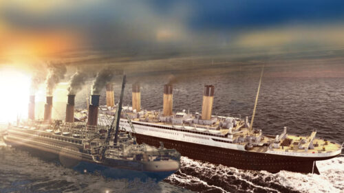 Ocean Liner Digital Art 4K Wallpaper