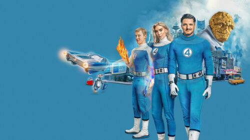 Fantastic Four 2025 Cinematic Group Shot Desktop Wallpaper