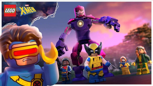 LEGO Marvel X-Men Sentinel Battle Desktop Wallpaper