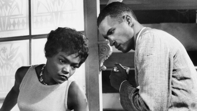 Eartha Kitt and Brock Peters in Anna Lucasta Desktop Wallpaper