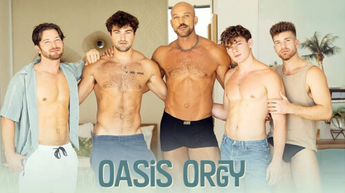Five Men Standing Together In A Bedroom Desktop Wallpaper