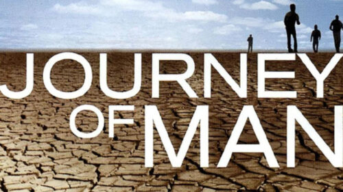 Journey of Man Desert Concept Desktop Wallpaper
