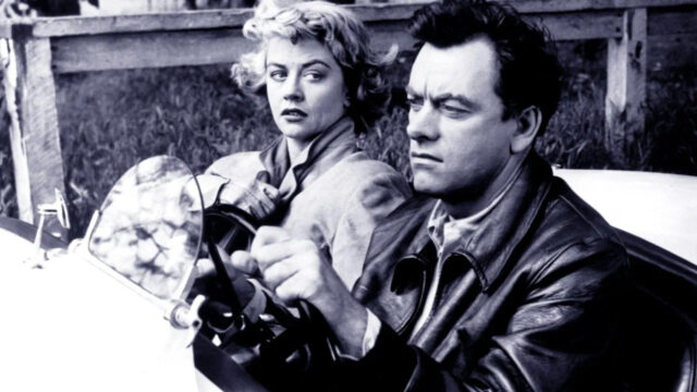 Black and White Noir Film Scene Desktop Wallpaper
