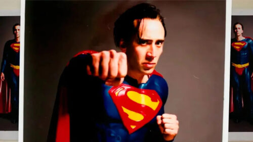 Nicolas Cage as Superman Concept Art 4K Wallpaper