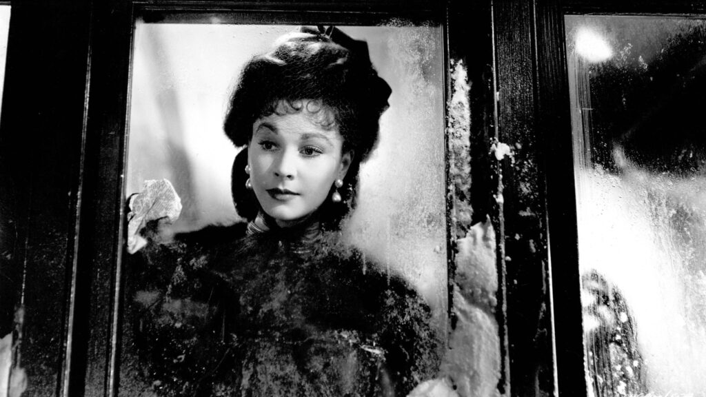 Vivien Leigh as Anna Karenina Cinematic Desktop Wallpaper