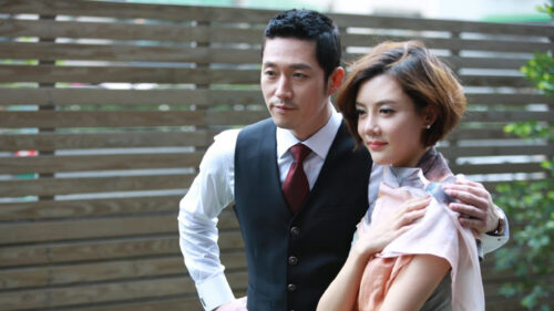 Elegant Couple Portrait for Desktop Wallpaper
