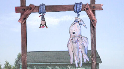 Whimsical Marionette Desktop Wallpaper