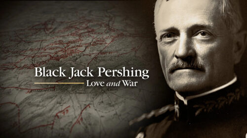 General John J. Pershing Historical War Portrait 4K Wallpaper