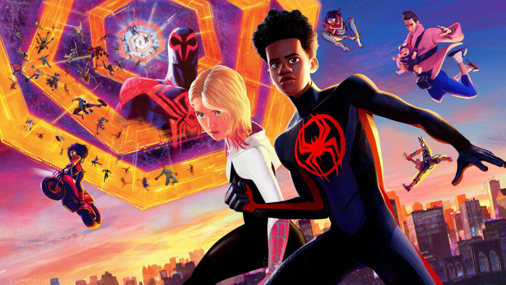 Spider-Man Across the Spider-Verse Miles Morales Desktop Wallpaper