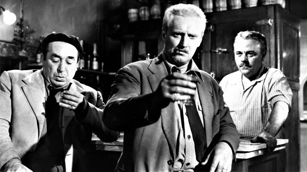 Jean Gabin in French Cinema Classic Scene Desktop Wallpaper