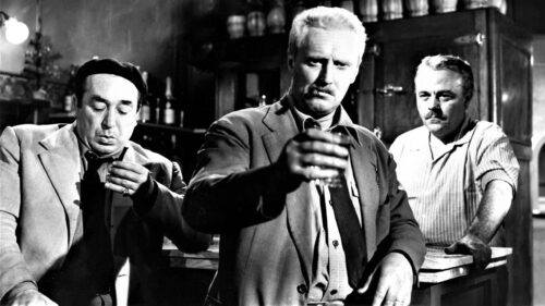Jean Gabin in French Cinema Classic Scene Desktop Wallpaper
