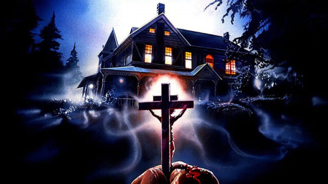 The Amityville Horror Gothic Mansion Desktop Wallpaper