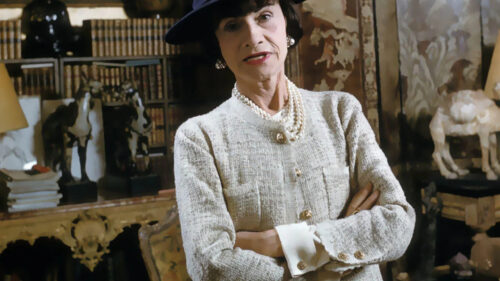 Gabrielle Coco Chanel Portrait Desktop Wallpaper