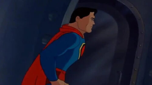 Classic Superman Animated Series Desktop Wallpaper