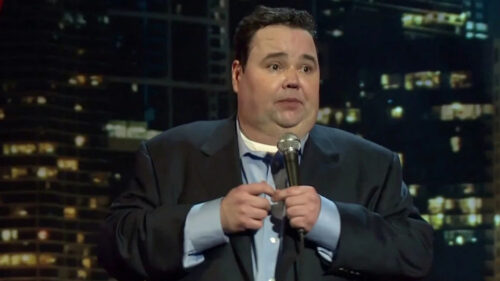 Patton Oswalt Stand-Up Performance Desktop Wallpaper