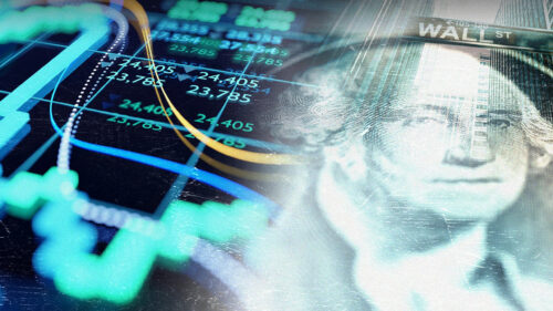 Financial Markets and Wall Street Themed Desktop Wallpaper