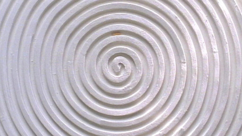 White Spiral Texture Minimalist Abstract Desktop Wallpaper