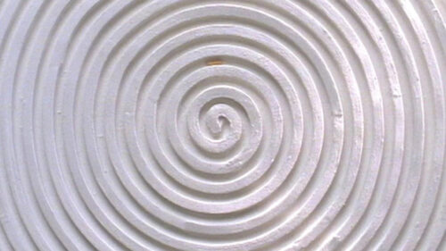 White Spiral Texture Minimalist Abstract Desktop Wallpaper