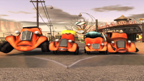 The Delinquent Road Hazards in Radiator Springs Desktop Wallpaper