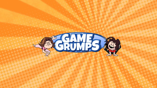 Game Grumps Fun Cartoon Styled Desktop Wallpaper