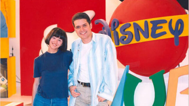 Celso Portiolli and Eliana Disney Show Desktop Wallpaper