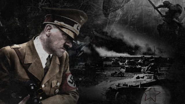 Adolf Hitler World War II Historical Collage Desktop Wallpaper